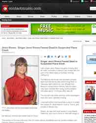 Singer Jenni Rivera Feared Dead In Suspected Plane: ContactMusic